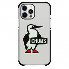 Chums Phone Case For iPhone Samsung Galaxy Pixel OnePlus Vivo Xiaomi Asus Sony Motorola Nokia - Chums Logo Black And White Background
