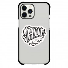 HUF Phone Case For iPhone Samsung Galaxy Pixel OnePlus Vivo Xiaomi Asus Sony Motorola Nokia - HUF Logo Smoke Word Art