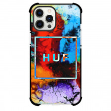 HUF Phone Case For iPhone Samsung Galaxy Pixel OnePlus Vivo Xiaomi Asus Sony Motorola Nokia - HUF Watercolor Background