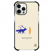 Maison Kitsune Phone Case For iPhone Samsung Galaxy Pixel OnePlus Vivo Xiaomi Asus Sony Motorola Nokia - Maison Kitsune Logo White Background