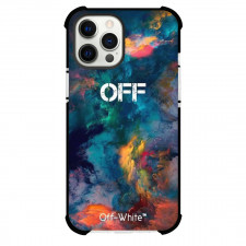 OFF-White Case For iPhone Samsung Galaxy Pixel OnePlus Vivo Xiaomi Asus Sony Motorola Nokia - Series Colorful Smoke Background
