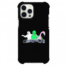 Ripndip Phone Case For iPhone Samsung Galaxy Pixel OnePlus Vivo Xiaomi Asus Sony Motorola Nokia - Ripndip Alien Nerm And Flamingo Poster