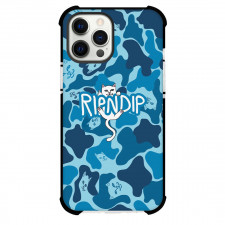 Ripndip Phone Case For iPhone Samsung Galaxy Pixel OnePlus Vivo Xiaomi Asus Sony Motorola Nokia - Ripndip Cat Hanging On Blue Aesthetic Background