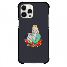 Ripndip Phone Case For iPhone Samsung Galaxy Pixel OnePlus Vivo Xiaomi Asus Sony Motorola Nokia - Ripndip Cat With Princess And Flower Poster