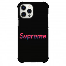 Supreme Case For iPhone Samsung Galaxy Pixel OnePlus Vivo Xiaomi Asus Sony Motorola Nokia - Series Logo With Buildings Overlay