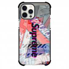 Supreme Case For iPhone Samsung Galaxy Pixel OnePlus Vivo Xiaomi Asus Sony Motorola Nokia - Series Logo Glitch Poster