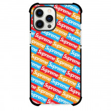 Supreme Case For iPhone Samsung Galaxy Pixel OnePlus Vivo Xiaomi Asus Sony Motorola Nokia - Series Logo Pattern