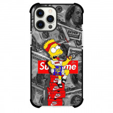 Supreme Case For iPhone Samsung Galaxy Pixel OnePlus Vivo Xiaomi Asus Sony Motorola Nokia - The SImpson And Nike Poster