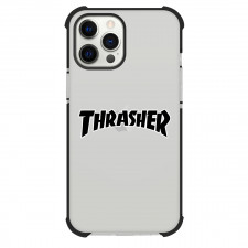 Thrasher Phone Case For iPhone Samsung Galaxy Pixel OnePlus Vivo Xiaomi Asus Sony Motorola Nokia - Thrasher Black Logo