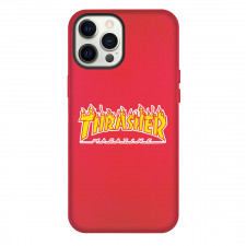Thrasher Phone Case For iPhone Samsung Galaxy Pixel OnePlus Vivo Xiaomi Asus Sony Motorola Nokia - Thrasher Fire Logo