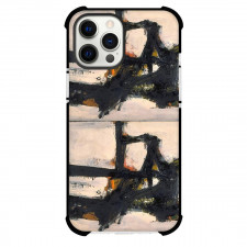 Franz Kline Orange Outline Phone Case For iPhone Samsung Galaxy Pixel OnePlus Vivo Xiaomi Asus Sony Motorola Nokia - Orange Outline Painting Abstract Artwork