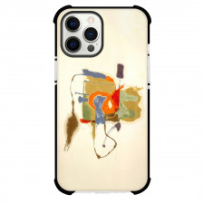 Helen Frankenthaler Blue Form in A Scene Phone Case For iPhone Samsung Galaxy Pixel OnePlus Vivo Xiaomi Asus Sony Motorola Nokia - Blue Form in A Scene Painting Abstract Artwork