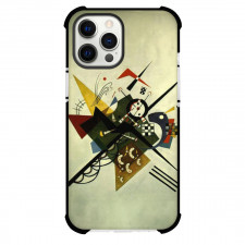 Wassily Kandinsky On White II Phone Case For iPhone Samsung Galaxy Pixel OnePlus Vivo Xiaomi Asus Sony Motorola Nokia - On White II Painting Abstract Artwork