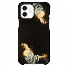 Artemisia Gentileschi The Conversion of The Magdalene Phone Case For iPhone and Samsung Galaxy Devices - The Conversion of The Magdalene Painting Baroque Artwork