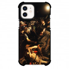 Caravaggio The Conversion of Saint Paul Phone Case For iPhone and Samsung Galaxy Devices - The Conversion of Saint Paul Painting Baroque Artwork
