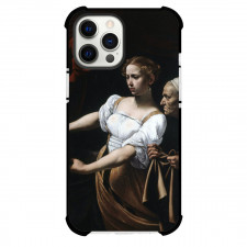 Caravaggio Judith Beheading Holofernes Phone Case For iPhone and Samsung Galaxy Devices - Judith Beheading Holofernes Painting Baroque Artwork