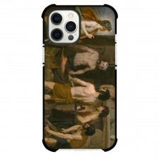 Diego Velazquez Apollo In the Forge of Vulcan Phone Case For iPhone and Samsung Galaxy Devices - Apollo In the Forge of Vulcan Painting Baroque Artwork