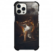 Francisco De Zurbaran The Death Of Hercules Phone Case For iPhone and Samsung Galaxy Devices - The Death Of Hercules Painting Baroque Artwork