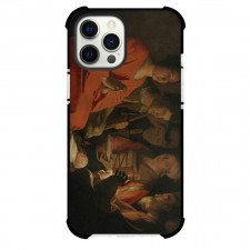Georges De La Tour The Adoration Of The Shepherds Phone Case For iPhone and Samsung Galaxy Devices - The Adoration Of The Shepherds Painting Baroque Artwork