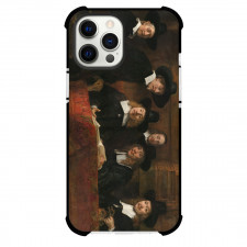 Rembrandt The Syndics Of The Drapers Guild Phone Case For iPhone and Samsung Galaxy Devices - The Syndics Of The Drapers Guild Painting Baroque Artwork