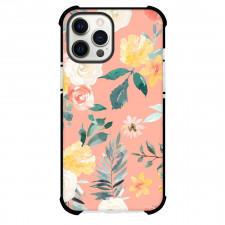 Caturday Floral Coral Phone Case For iPhone Samsung Galaxy Pixel OnePlus Vivo Xiaomi Asus Sony Motorola Nokia - Caturday Floral Coral Pattern Art