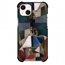 Albert Gleizes Portrait of An Army Doctor Phone Case For iPhone and Samsung Galaxy Devices - Portrait of An Army Doctor Painting Cubist Artwork