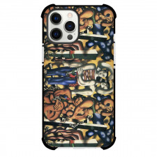Fernand Leger Composition With Two Parrots Phone Case For iPhone and Samsung Galaxy Devices - Composition With Two Painting Cubist Artwork