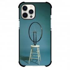 Marcel Duchamp Bicycle Wheel Phone Case For iPhone and Samsung Galaxy Devices - Bicycle Wheel Painting Cubist Artwork