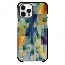Robert Delaunay The simultaneous Windows Phone Case For iPhone and Samsung Galaxy Devices - The simultaneous Windows Painting Cubist Artwork