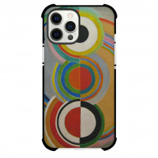 Sonia Delaunay Terk Rhythm Phone Case For iPhone and Samsung Galaxy Devices - Rhythm Painting Cubist Artwork