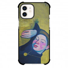 Sonia Delaunay Terk Sleeping Girl Phone Case For iPhone and Samsung Galaxy Devices - Sleeping Girl Painting Cubist Artwork