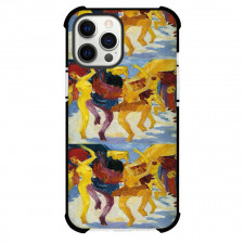 Emil Nolde Dance Around the Golden Calf Phone Case For iPhone and Samsung Galaxy Devices - Dance Around the Golden Calf Painting Expressionist Artwork