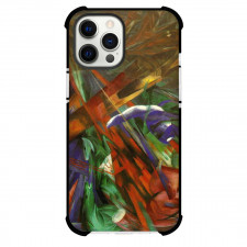 Franz Marc The Fate of The Animals Phone Case For iPhone and Samsung Galaxy Devices - The Fate of The Animals Painting Expressionist Artwork