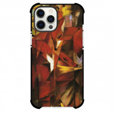 Franz Marc The Foxe Phone Case For iPhone and Samsung Galaxy Devices - The Foxe Painting Expressionist Artwork