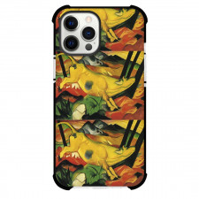Franz Marc Yellow Cow Phone Case For iPhone and Samsung Galaxy Devices - Yellow Cow Painting Expressionist Artwork