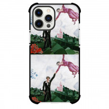 Marc Chagall The Promenade Phone Case For iPhone and Samsung Galaxy Devices - The Promenade Painting Expressionist Artwork