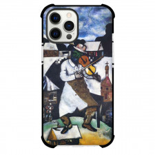 Marc Chagall The Fiddler Phone Case For iPhone and Samsung Galaxy Devices - The Fiddler Painting Expressionist Artwork