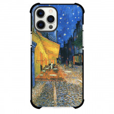 Vincent van Gogh Cafe Terrace At Night Phone Case For iPhone and Samsung Galaxy Devices - Cafe Terrace At Night Painting Expressionist Artwork