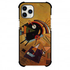 Wassily Kandinsky Black And Violet Phone Case For iPhone and Samsung Galaxy Devices - Black And Violet Painting Expressionist Artwork