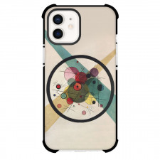 Wassily Kandinsky Circles in A Circle Phone Case For iPhone and Samsung Galaxy Devices - Circles in A Circle Painting Expressionist Artwork