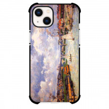 Armand Guillaumin The Seine At Charenton Phone Case For iPhone and Samsung Galaxy Devices - The Seine At Charenton Painting Fauvism Artwork
