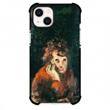 Emilie Charmy Self Portrait Phone Case For iPhone and Samsung Galaxy Devices - Self Portrait Painting Fauvism Artwork