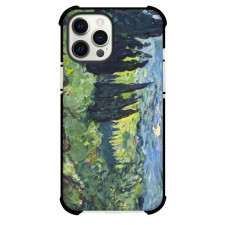 Louis Valtat Italian Landscape Cypresses Phone Case For iPhone and Samsung Galaxy Devices - Italian Landscape Cypresses Painting Fauvism Artwork