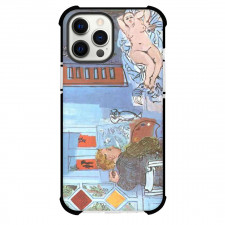 Raoul Dufy The Artist And His Model Phone Case For iPhone and Samsung Galaxy Devices - The Artist And His Model Painting Fauvism Artwork