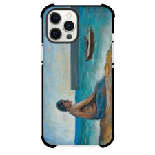 Carlo Carra Il Pescatore Phone Case For iPhone and Samsung Galaxy Devices - Il Pescatore Painting Futurism Artwork