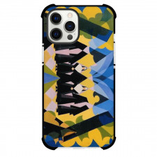 Giacomo Balla Nuns And Landscape Phone Case For iPhone and Samsung Galaxy Devices - Nuns And Landscape Painting Futurism Artwork