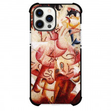 Gino Severini Dancer At Pigalle Phone Case For iPhone and Samsung Galaxy Devices - Dancer At Pigalle Painting Futurism Artwork