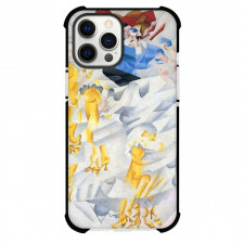 Gino Severini Dynamism of A Dancer Phone Case For iPhone and Samsung Galaxy Devices - Dynamism of A Dancer Painting Futurism Artwork