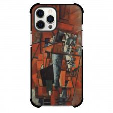Kazimir Malevich The Lady At The Piano Phone Case For iPhone and Samsung Galaxy Devices - The Lady At The Piano Painting Futurism Artwork