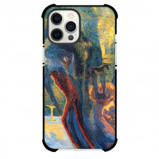 Luigi Russolo Memories of A Night Phone Case For iPhone and Samsung Galaxy Devices - Memories of A Night Painting Futurism Artwork
